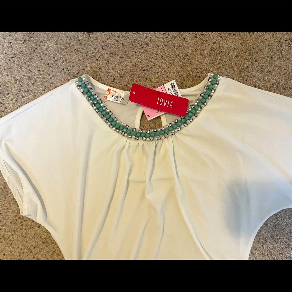 Beaded Maternity shirt